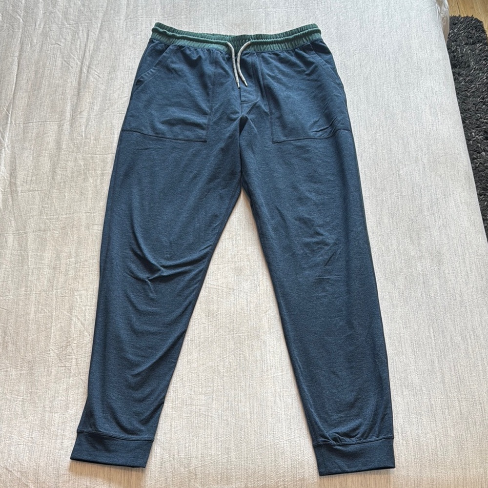 Men's Blue Jogger Pants Marine Layer